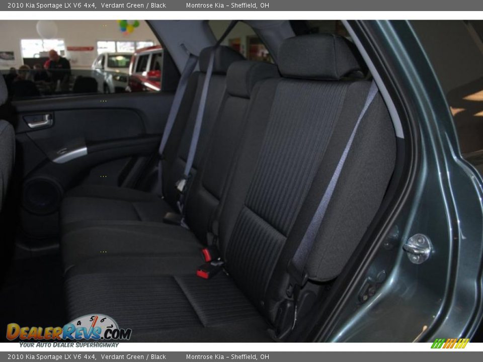 2010 Kia Sportage LX V6 4x4 Verdant Green / Black Photo #17