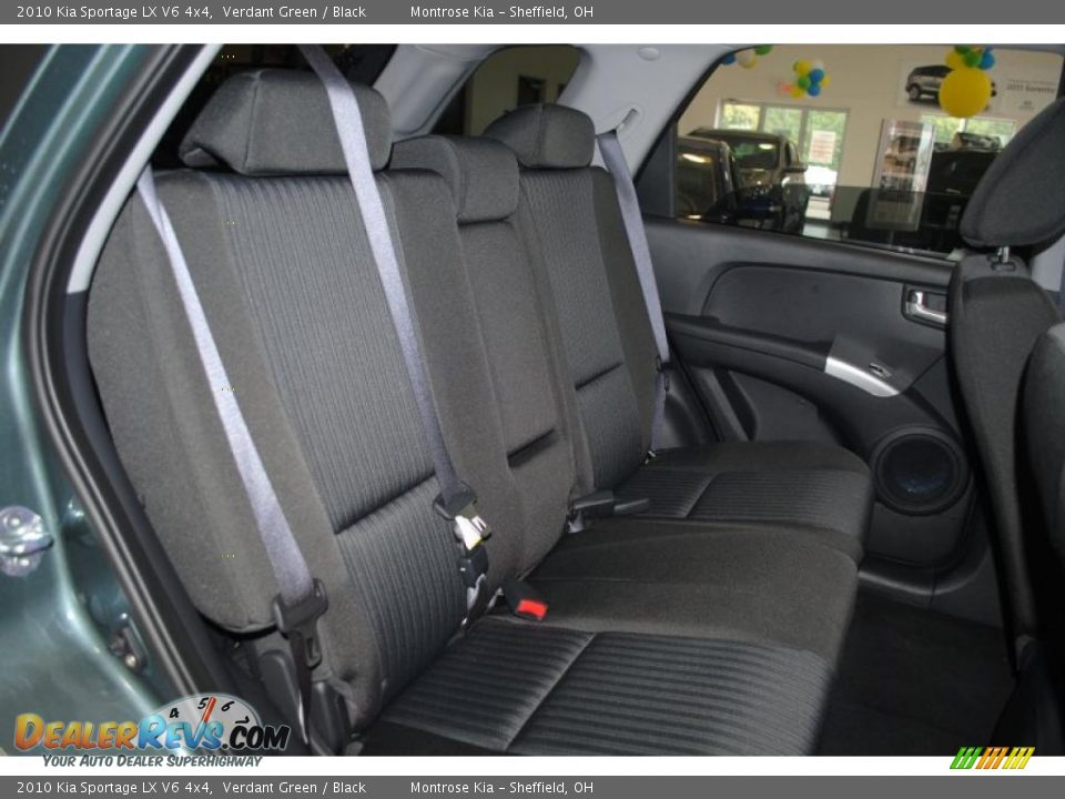 2010 Kia Sportage LX V6 4x4 Verdant Green / Black Photo #18