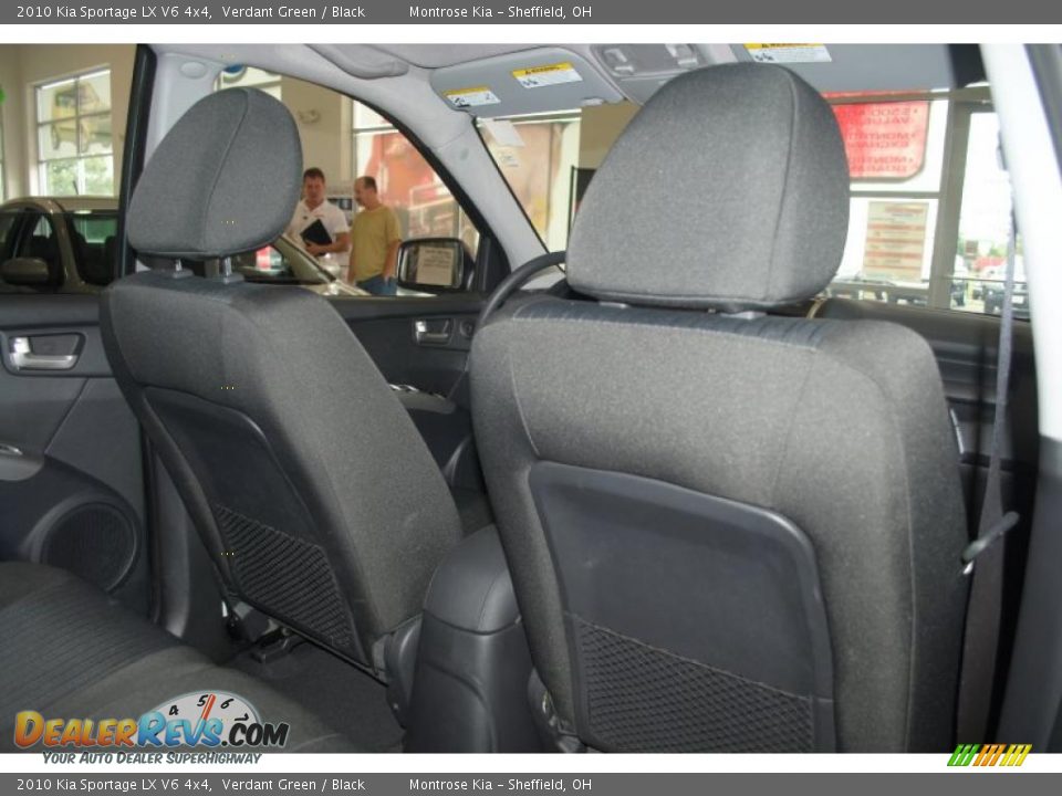 2010 Kia Sportage LX V6 4x4 Verdant Green / Black Photo #19