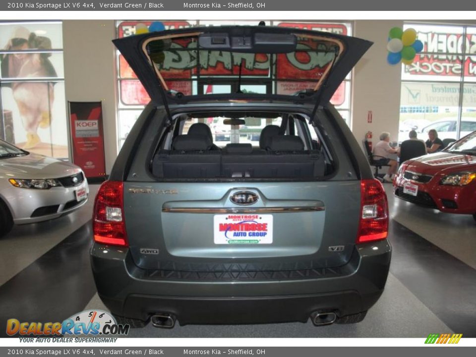 2010 Kia Sportage LX V6 4x4 Verdant Green / Black Photo #23