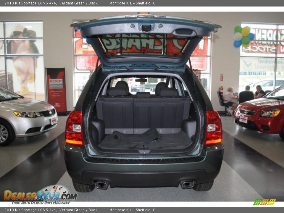 2010 Kia Sportage LX V6 4x4 Verdant Green / Black Photo #24