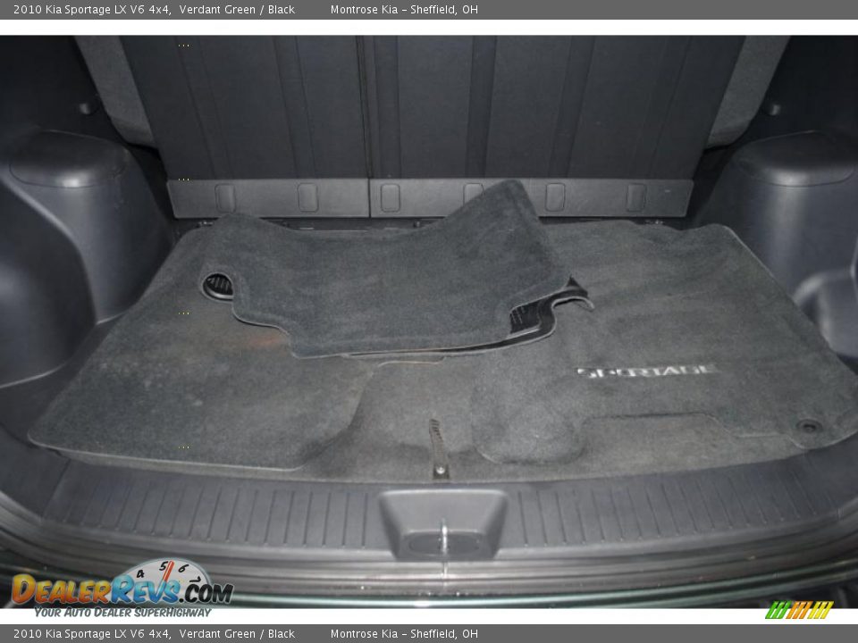 2010 Kia Sportage LX V6 4x4 Verdant Green / Black Photo #25