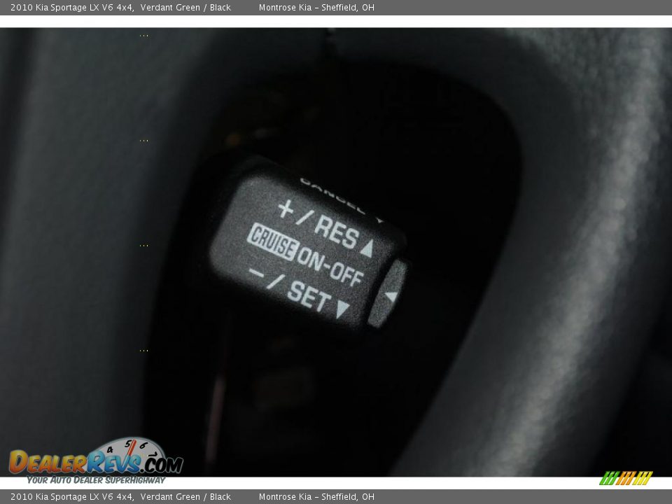 2010 Kia Sportage LX V6 4x4 Verdant Green / Black Photo #33
