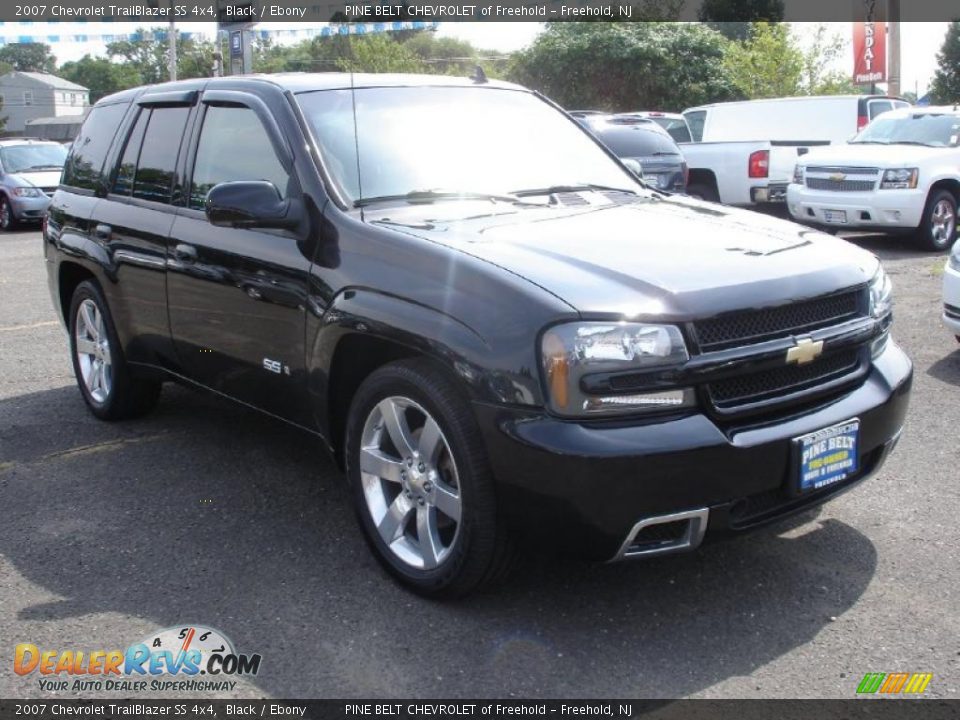 2007 Chevrolet TrailBlazer SS 4x4 Black / Ebony Photo #3