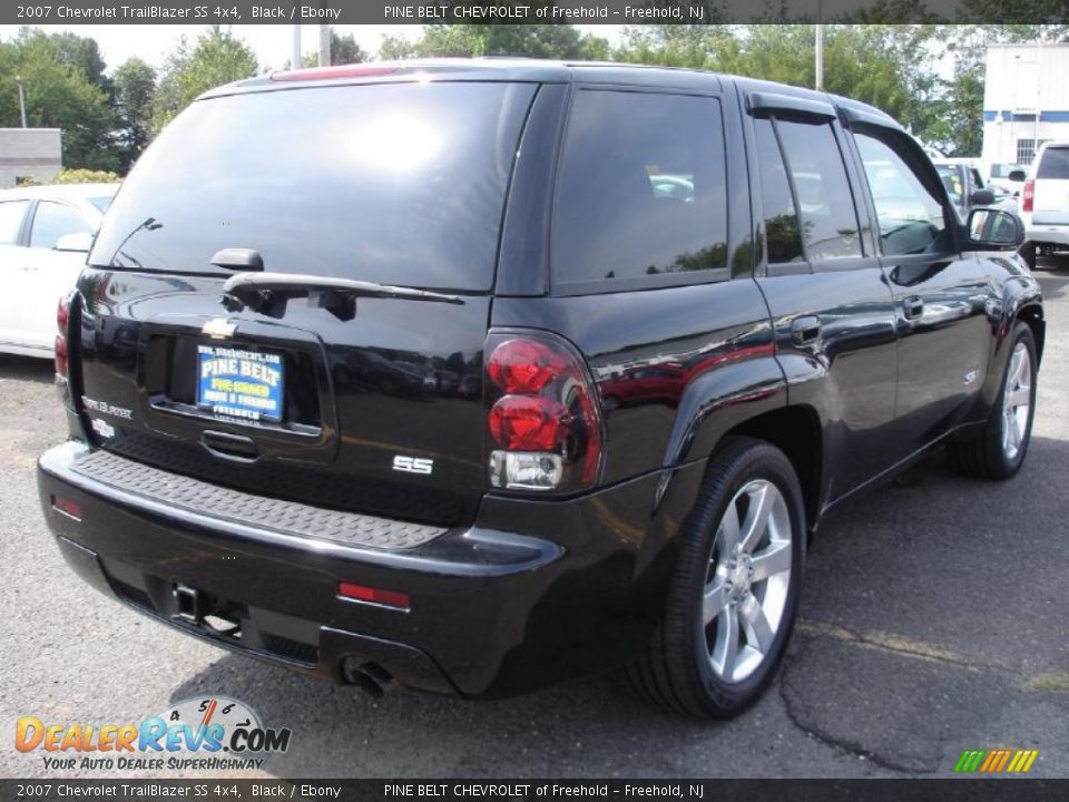 2007 Chevrolet TrailBlazer SS 4x4 Black / Ebony Photo #4
