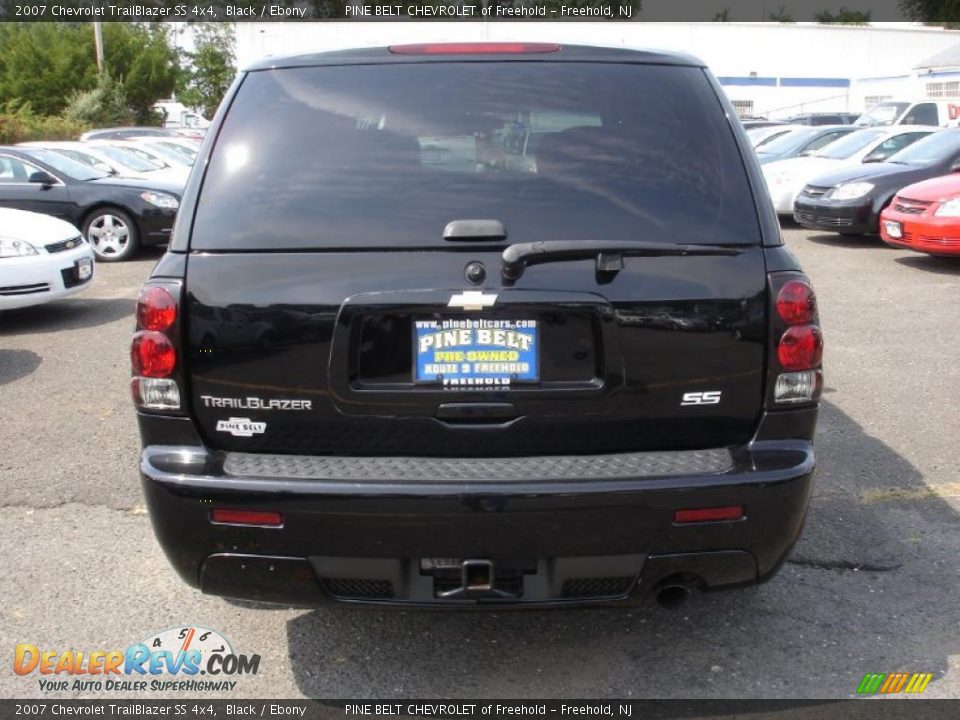 2007 Chevrolet TrailBlazer SS 4x4 Black / Ebony Photo #5