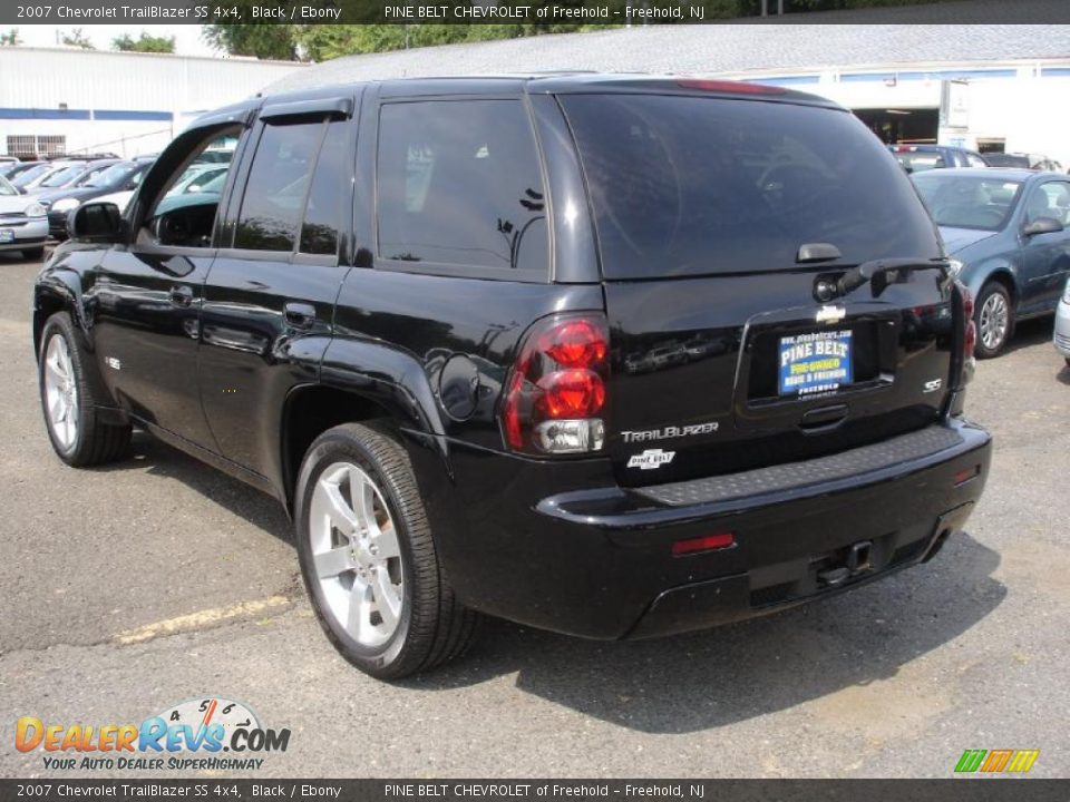 2007 Chevrolet TrailBlazer SS 4x4 Black / Ebony Photo #6
