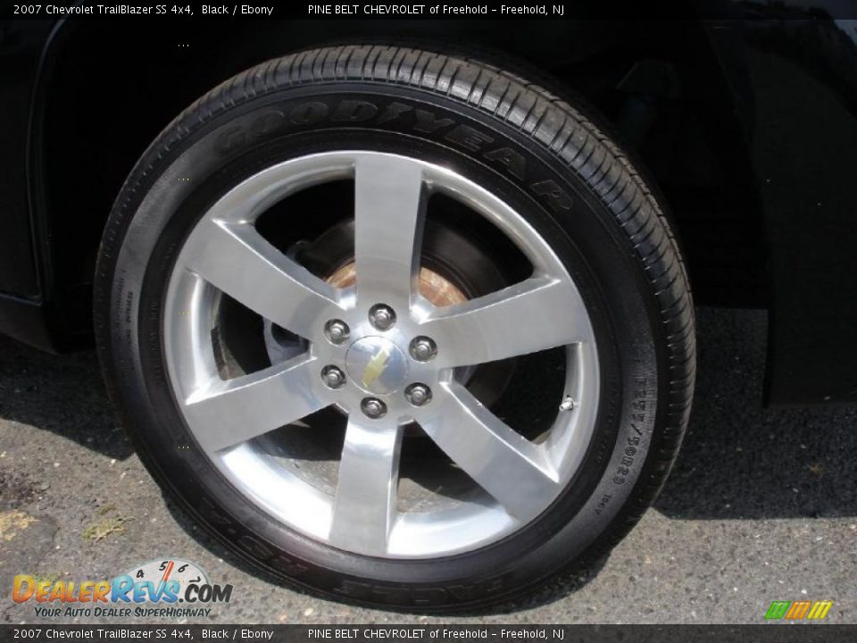 2007 Chevrolet TrailBlazer SS 4x4 Black / Ebony Photo #8