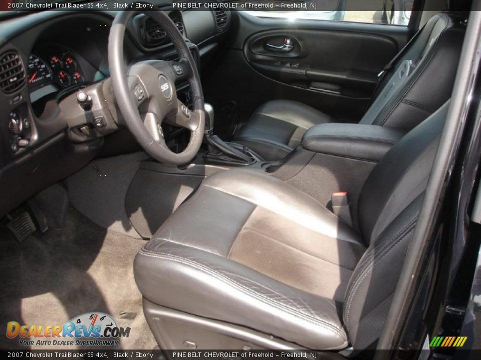 2007 Chevrolet TrailBlazer SS 4x4 Black / Ebony Photo #10