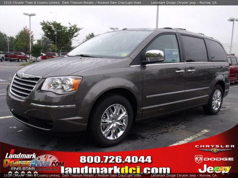 2010 Chrysler Town & Country Limited Dark Titanium Metallic   Medium 