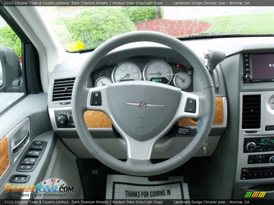 2010 Chrysler Town & Country Limited Dark Titanium Metallic / Medium Slate Gray/Light Shale Photo #11