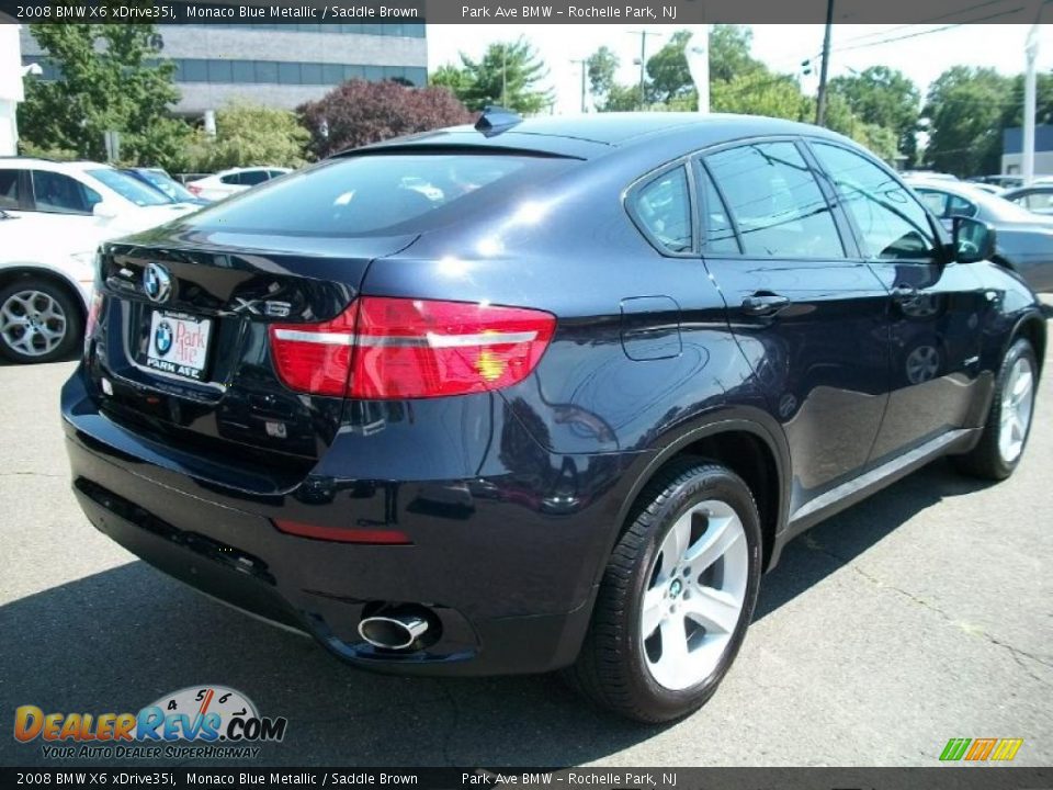 Bmw x6 monaco blue metallic #2