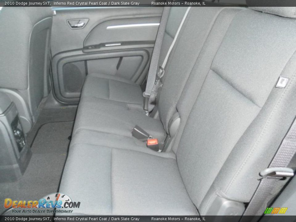 2010 Dodge Journey SXT Inferno Red Crystal Pearl Coat / Dark Slate Gray Photo #7