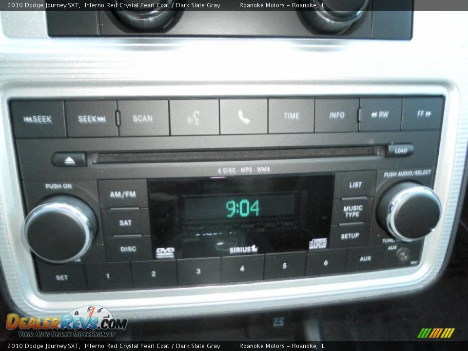 2010 Dodge Journey SXT Inferno Red Crystal Pearl Coat / Dark Slate Gray Photo #14