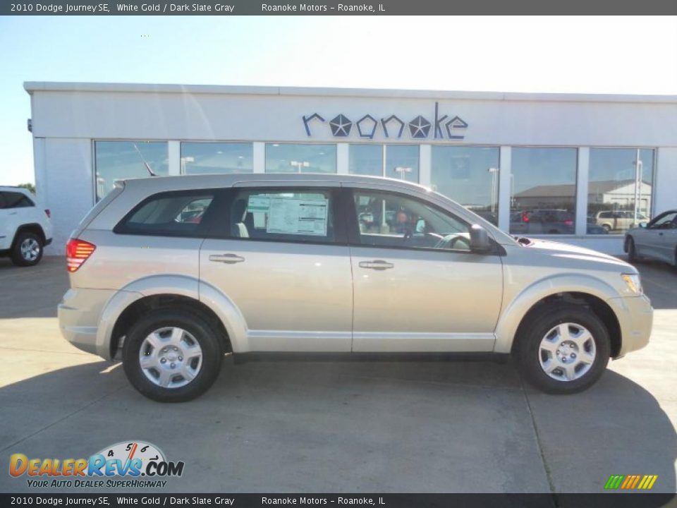 2010 Dodge Journey SE White Gold / Dark Slate Gray Photo #1