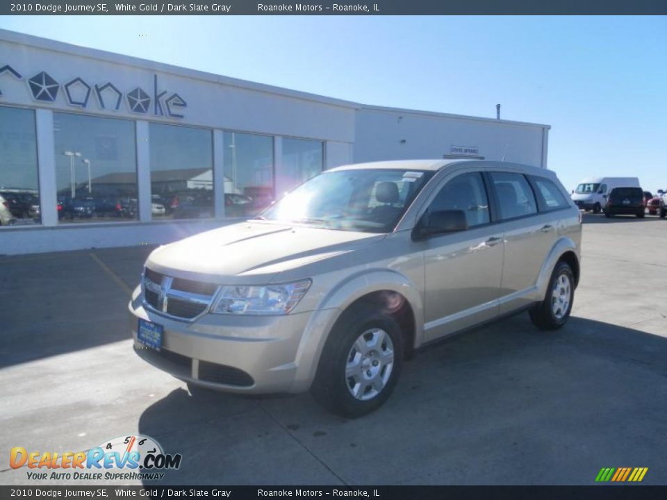 2010 Dodge Journey SE White Gold / Dark Slate Gray Photo #5