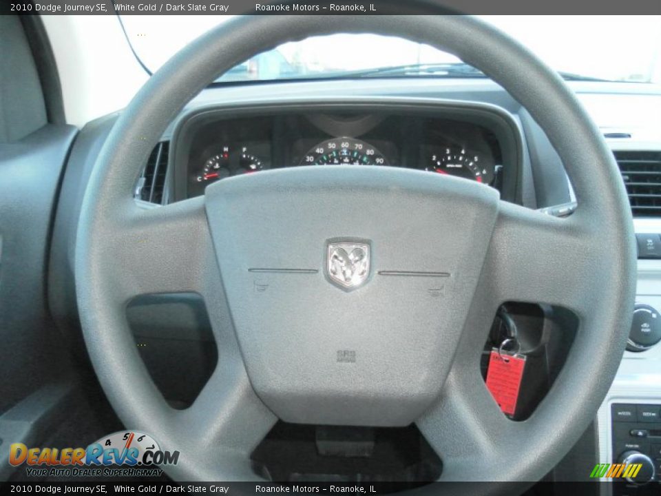 2010 Dodge Journey SE White Gold / Dark Slate Gray Photo #10