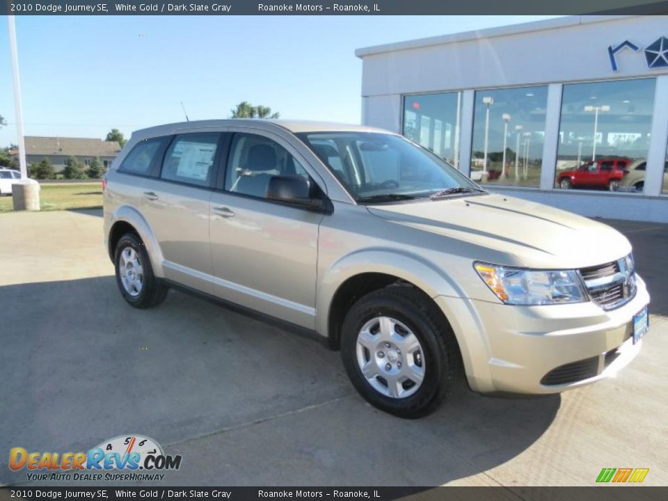 2010 Dodge Journey SE White Gold / Dark Slate Gray Photo #19