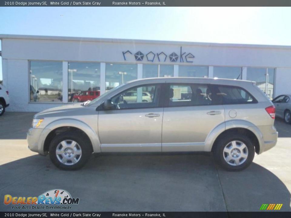 2010 Dodge Journey SE White Gold / Dark Slate Gray Photo #20