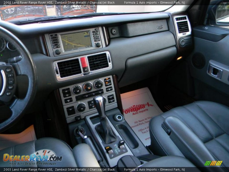 2003 Land Rover Range Rover HSE Zambezi Silver Metallic / Charcoal/Jet Black Photo #7