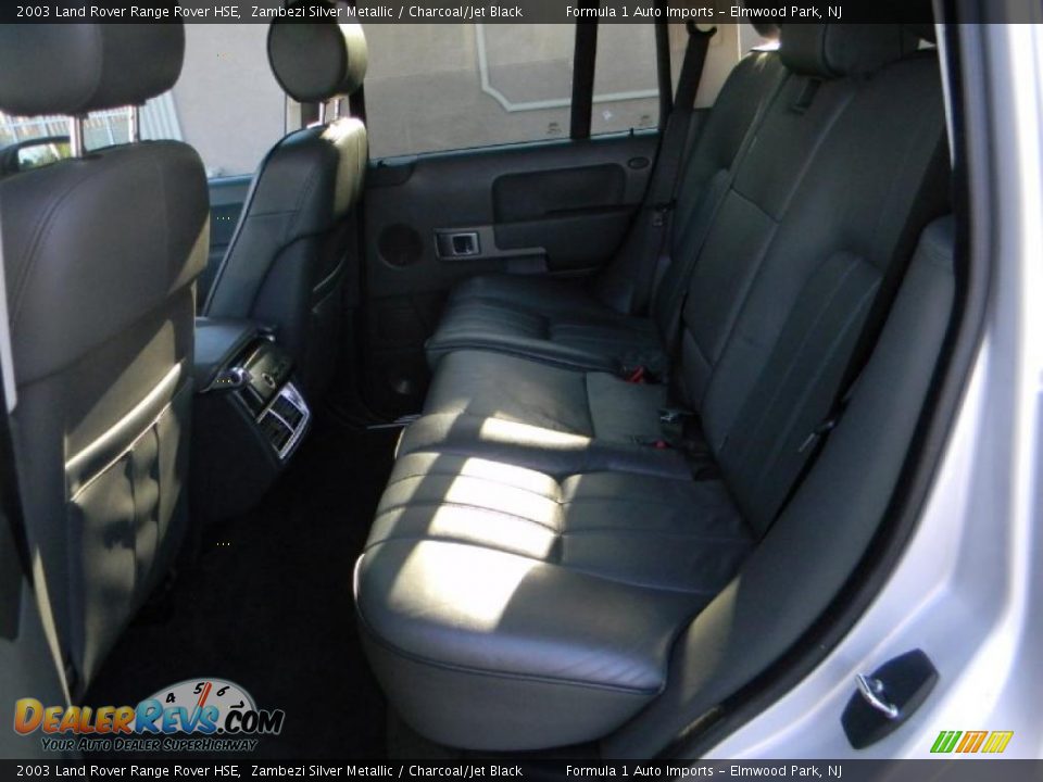 2003 Land Rover Range Rover HSE Zambezi Silver Metallic / Charcoal/Jet Black Photo #8