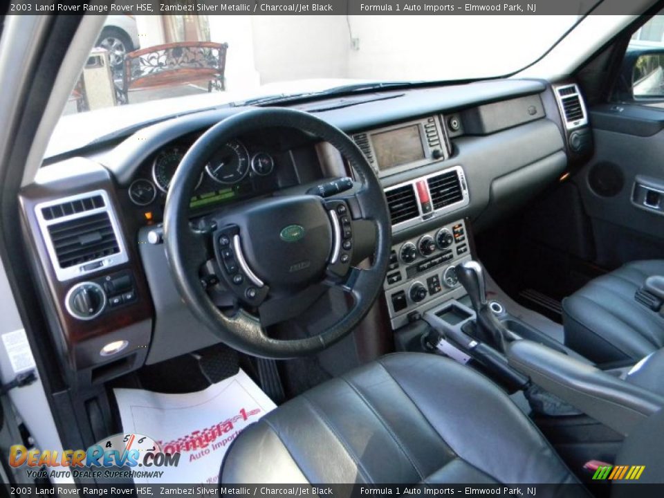 2003 Land Rover Range Rover HSE Zambezi Silver Metallic / Charcoal/Jet Black Photo #19