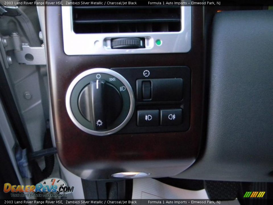 2003 Land Rover Range Rover HSE Zambezi Silver Metallic / Charcoal/Jet Black Photo #20