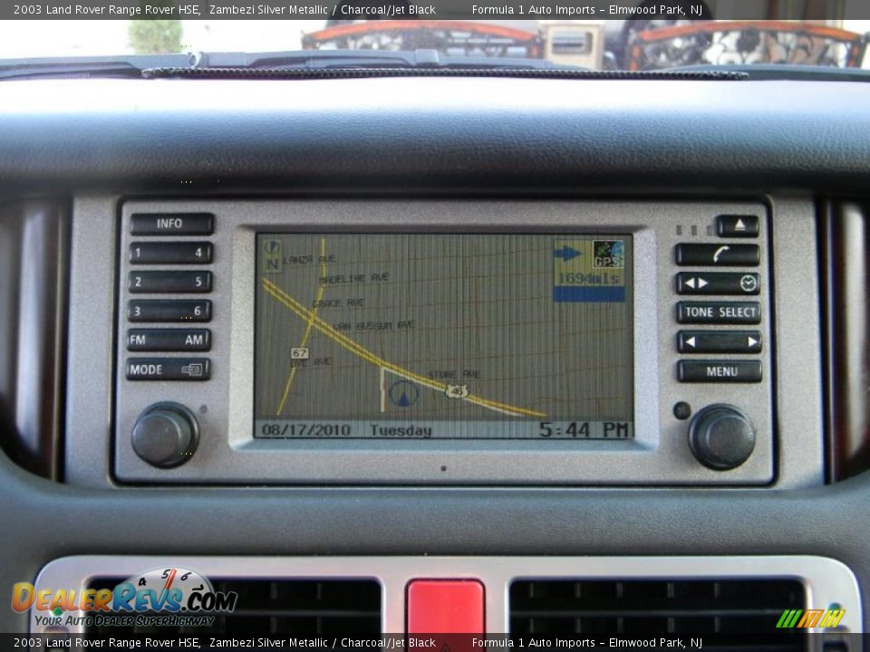 2003 Land Rover Range Rover HSE Zambezi Silver Metallic / Charcoal/Jet Black Photo #22