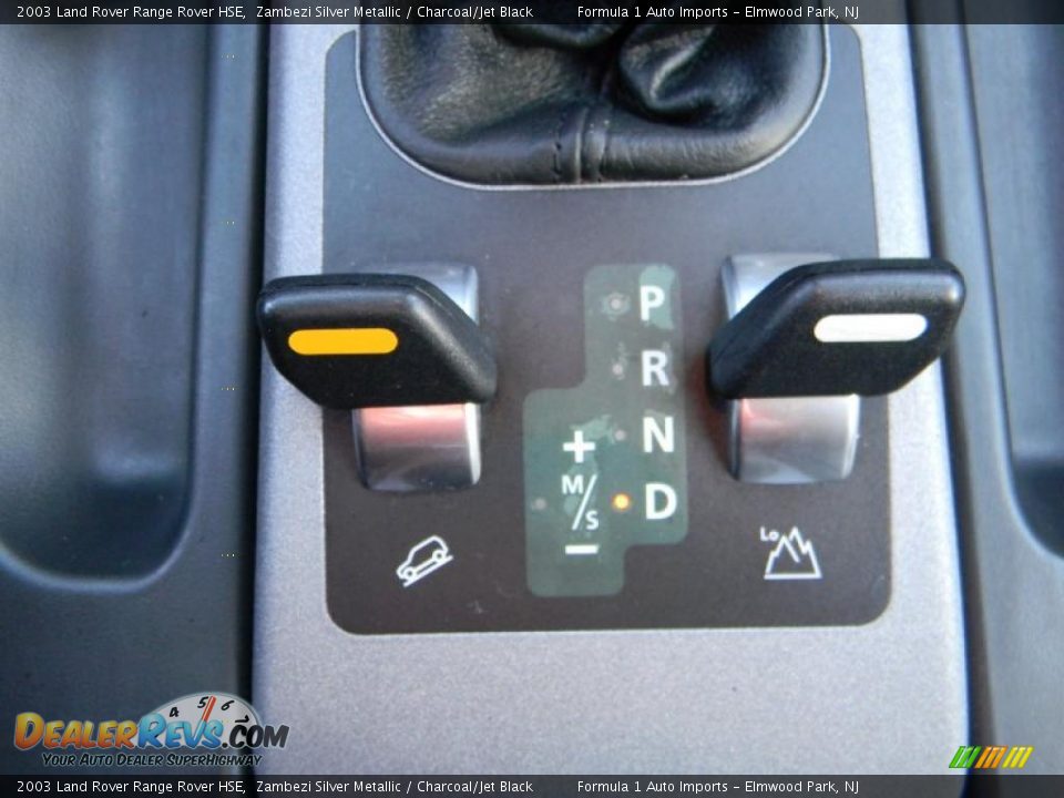 2003 Land Rover Range Rover HSE Zambezi Silver Metallic / Charcoal/Jet Black Photo #25