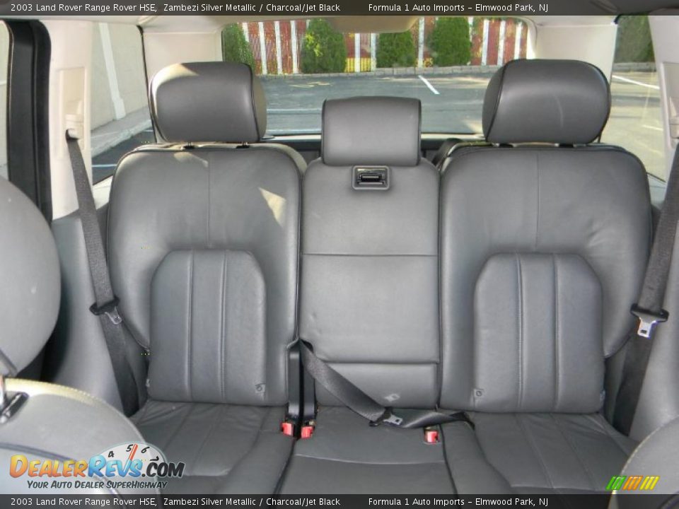 2003 Land Rover Range Rover HSE Zambezi Silver Metallic / Charcoal/Jet Black Photo #28