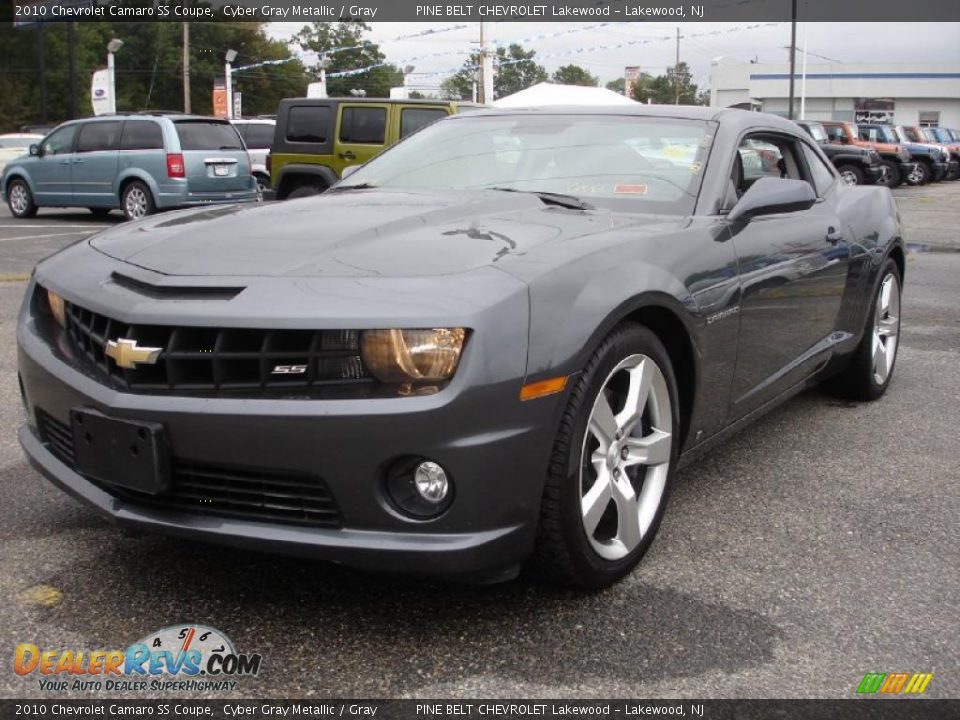 2010 Chevrolet Camaro SS Coupe Cyber Gray Metallic / Gray Photo #1