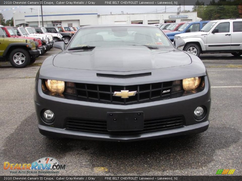 2010 Chevrolet Camaro SS Coupe Cyber Gray Metallic / Gray Photo #2