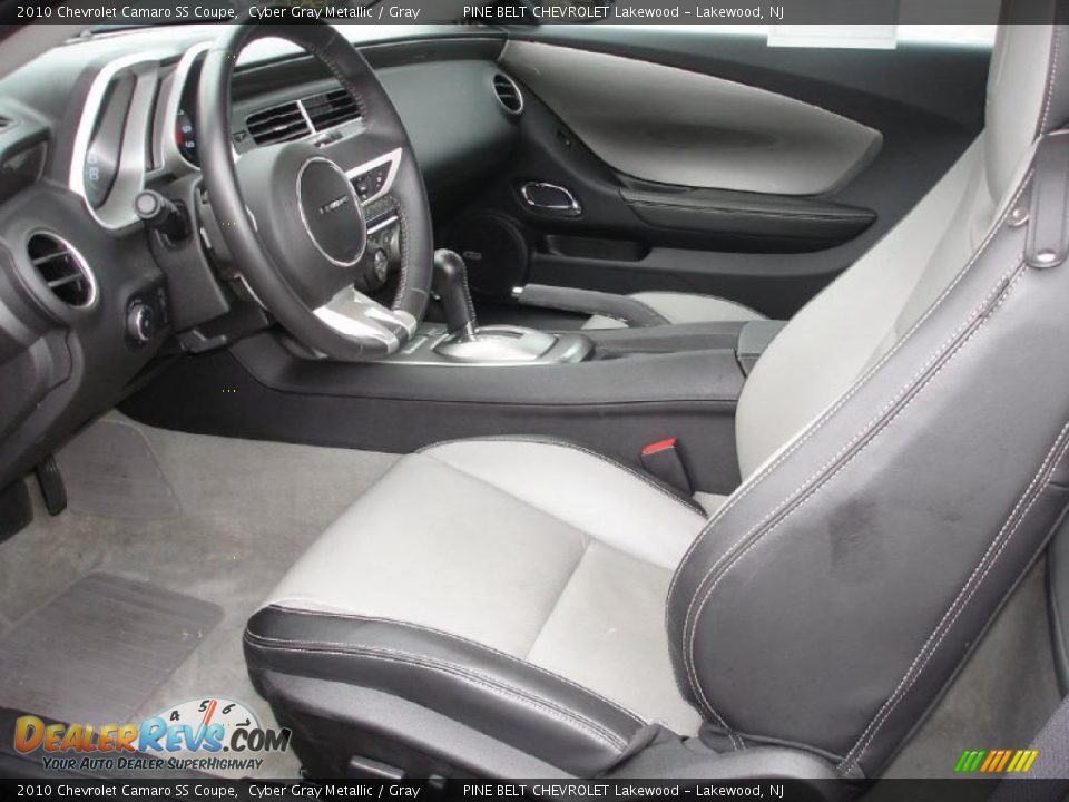 2010 Chevrolet Camaro SS Coupe Cyber Gray Metallic / Gray Photo #10