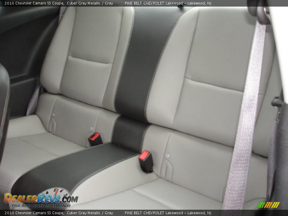 2010 Chevrolet Camaro SS Coupe Cyber Gray Metallic / Gray Photo #11