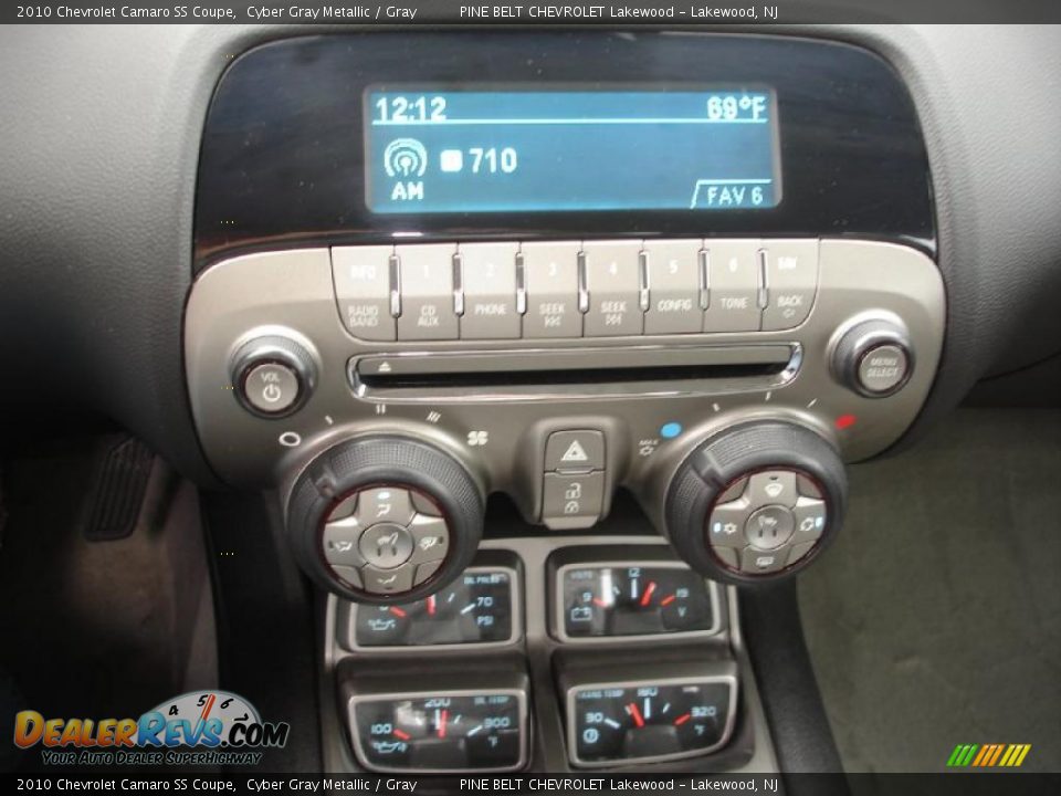 2010 Chevrolet Camaro SS Coupe Cyber Gray Metallic / Gray Photo #12