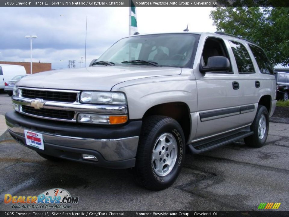 2005 Chevrolet Tahoe LS Silver Birch Metallic / Gray/Dark Charcoal Photo #1