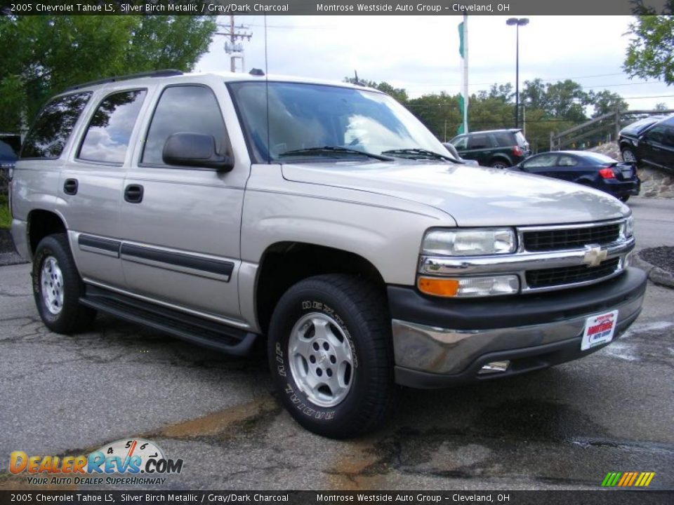 2005 Chevrolet Tahoe LS Silver Birch Metallic / Gray/Dark Charcoal Photo #7