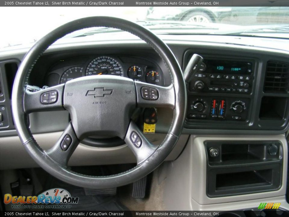 2005 Chevrolet Tahoe LS Silver Birch Metallic / Gray/Dark Charcoal Photo #16