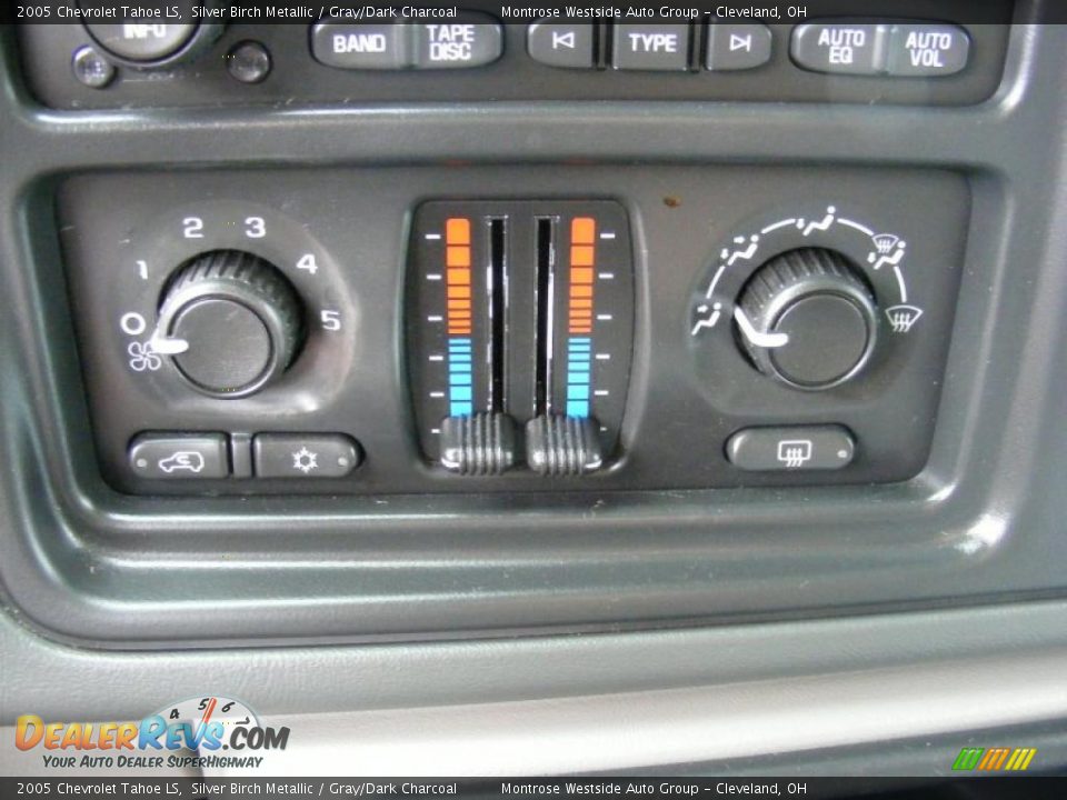 2005 Chevrolet Tahoe LS Silver Birch Metallic / Gray/Dark Charcoal Photo #22