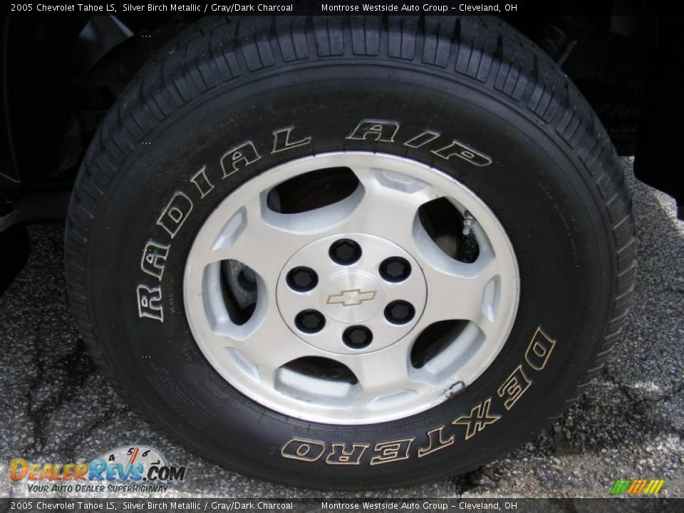 2005 Chevrolet Tahoe LS Silver Birch Metallic / Gray/Dark Charcoal Photo #26