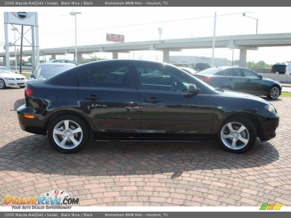 2006 Mazda MAZDA3 i Sedan Black Mica / Black Photo #6
