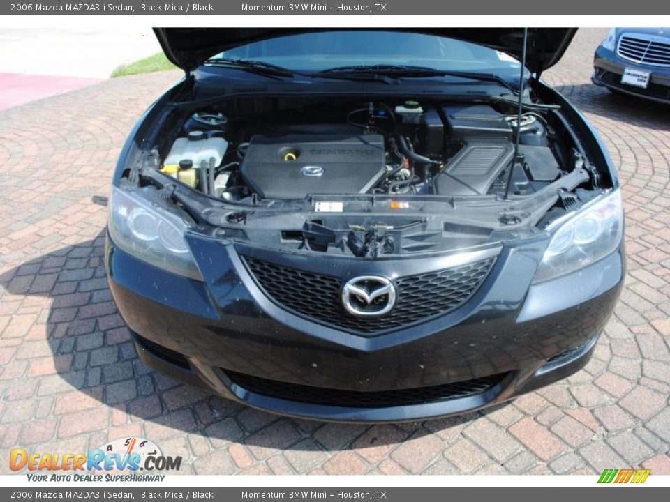 2006 Mazda MAZDA3 i Sedan Black Mica / Black Photo #19