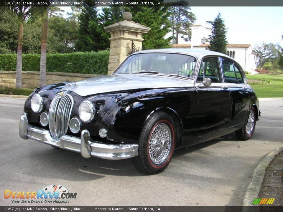 1967 Jaguar MK2 Saloon Silver/Black / Black Photo #5