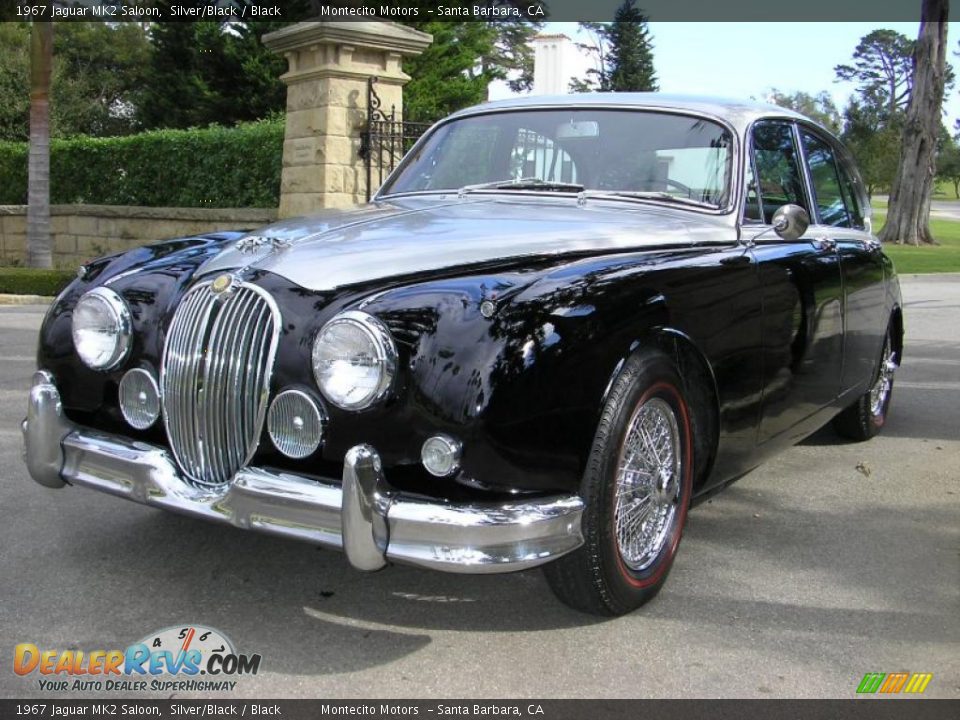 1967 Jaguar MK2 Saloon Silver/Black / Black Photo #6