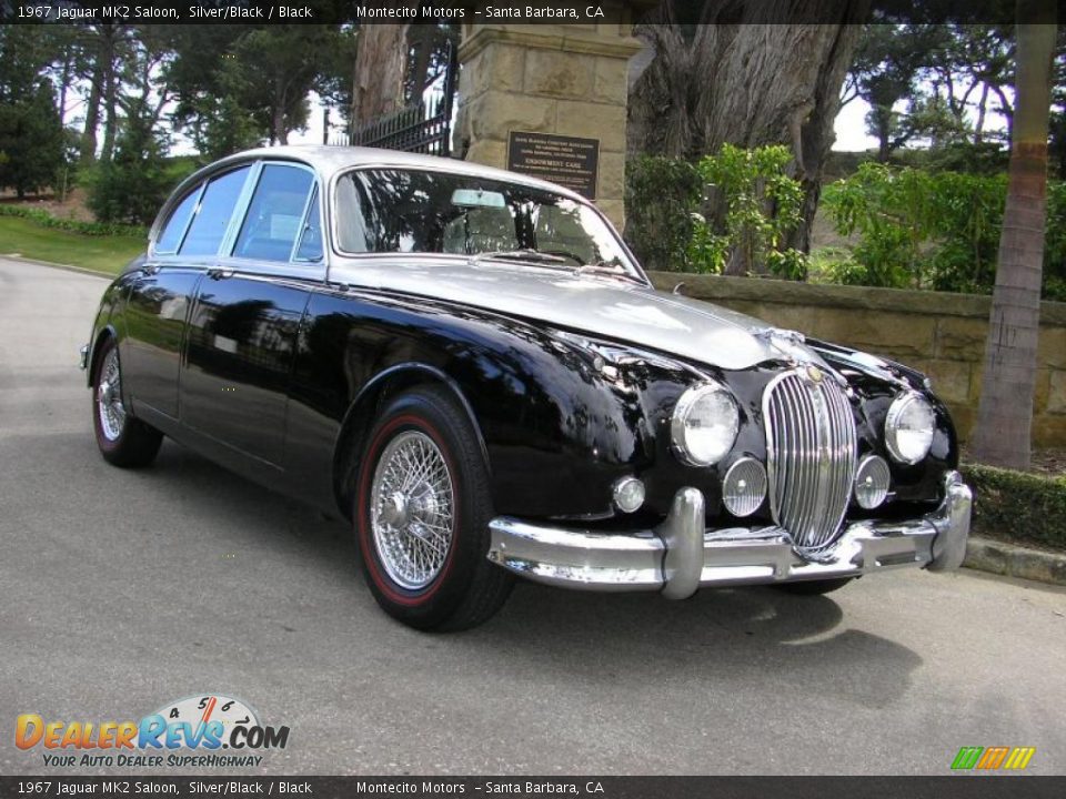 1967 Jaguar MK2 Saloon Silver/Black / Black Photo #8