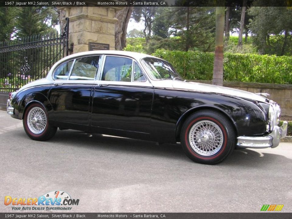 1967 Jaguar MK2 Saloon Silver/Black / Black Photo #9