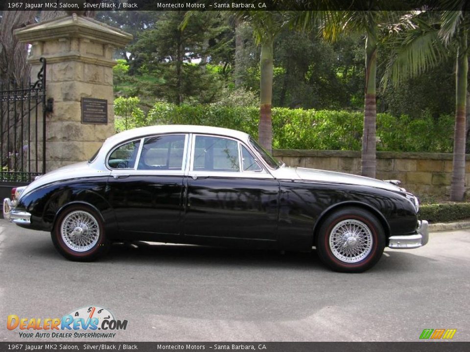 1967 Jaguar MK2 Saloon Silver/Black / Black Photo #10