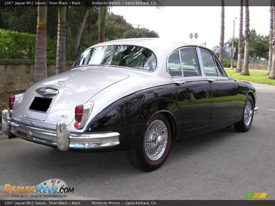 1967 Jaguar MK2 Saloon Silver/Black / Black Photo #12