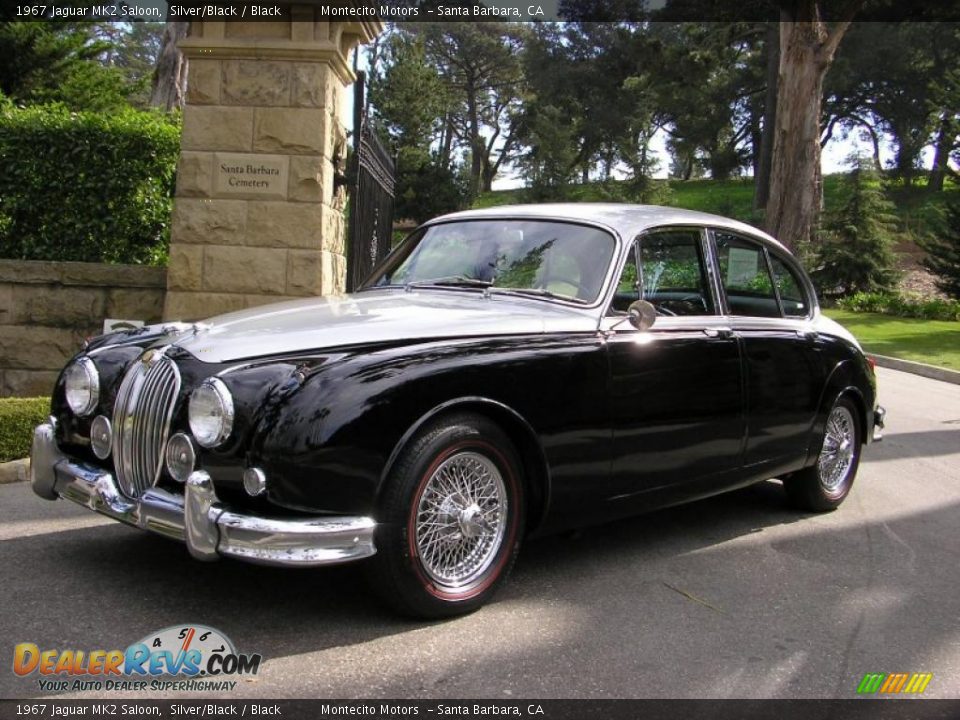 1967 Jaguar MK2 Saloon Silver/Black / Black Photo #14