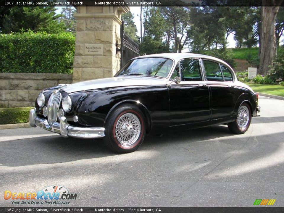 1967 Jaguar MK2 Saloon Silver/Black / Black Photo #15